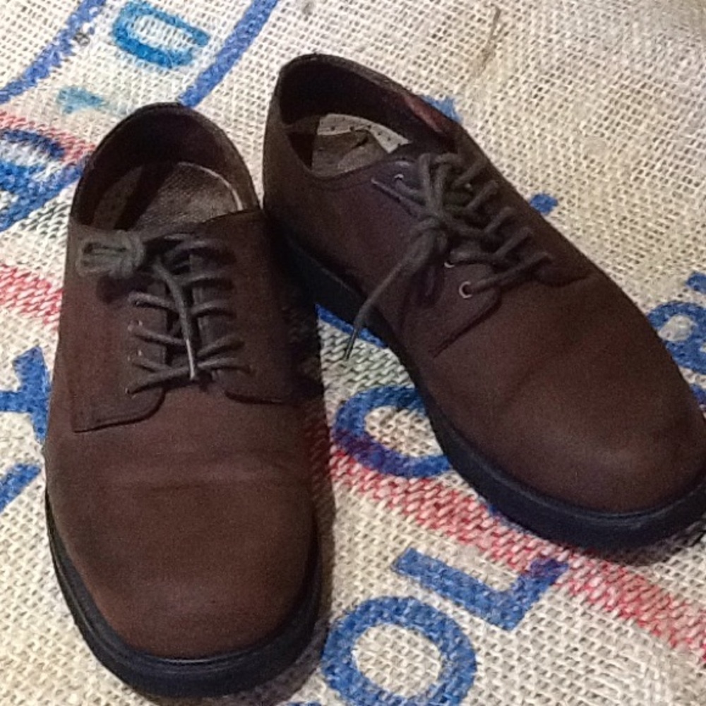 Docker Suede Shoes. Wide!